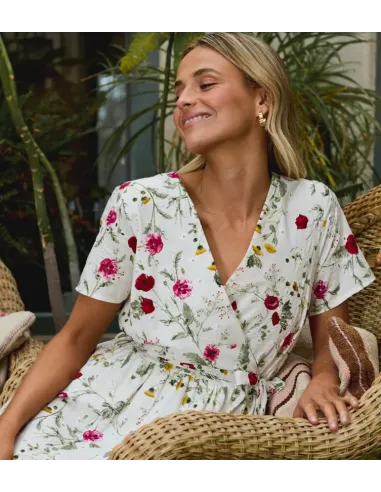 VESTIDO FLORES POLIN ET MOI