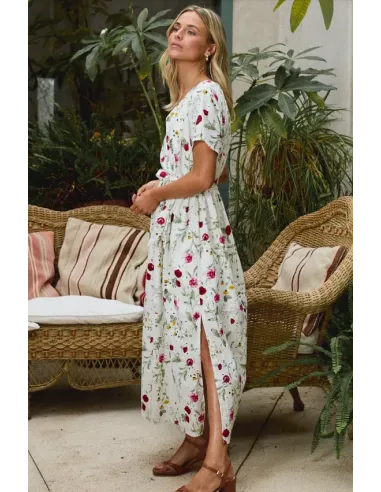 VESTIDO FLORES POLIN ET MOI