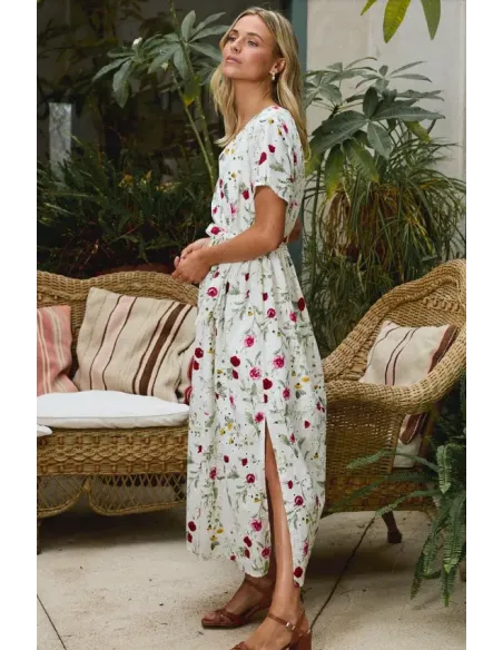 VESTIDO FLORES POLIN ET MOI