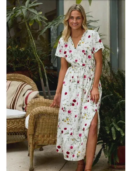 VESTIDO FLORES POLIN ET MOI