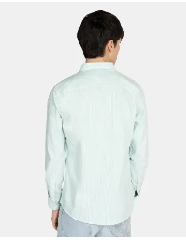 CAMISA MIL RAYAS VERDE MEDITERRANEO HARPER&NEYER