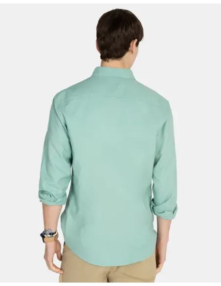 CAMISA VERDE GARMENT DYE HARPER&NEYER