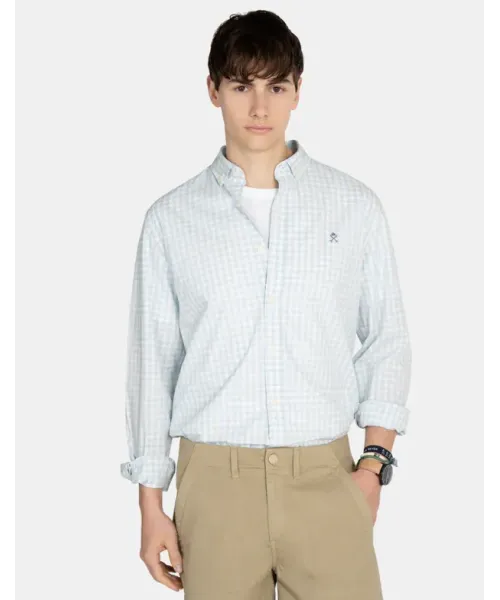CAMISA CUADRO VICHY AZULINA HARPER&NEYER
