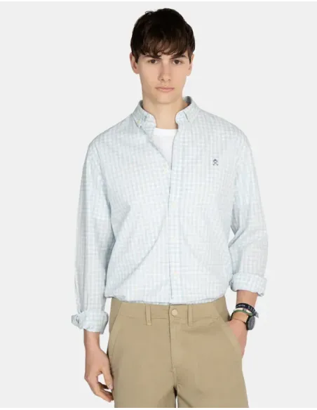 CAMISA CUADRO VICHY AZULINA HARPER&NEYER