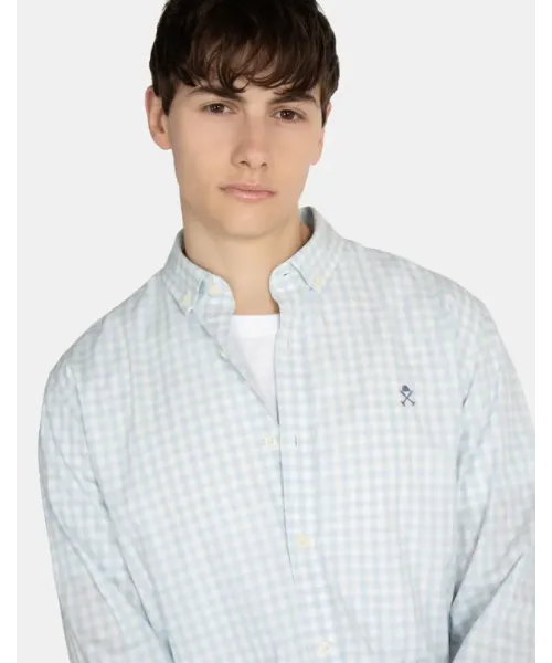 CAMISA CUADRO VICHY AZULINA HARPER&NEYER 2