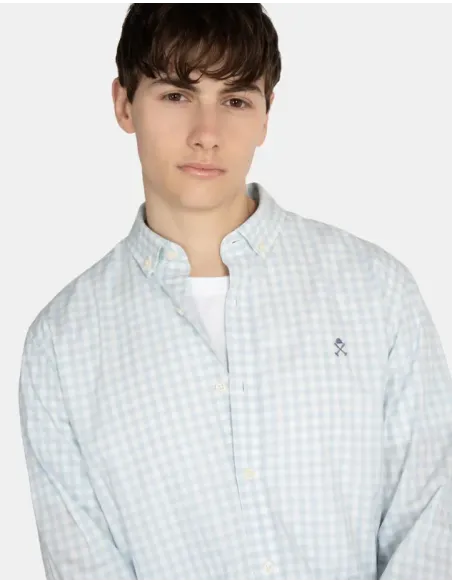 CAMISA CUADRO VICHY AZULINA HARPER&NEYER
