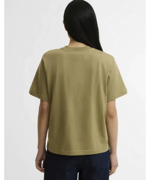 CAMISETA FLORES KAKI BARBOUR MUJER 2