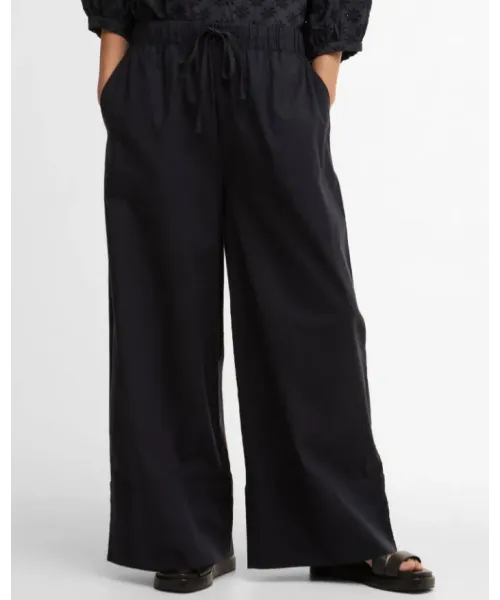 PANTALON ANCHO AZUL MARINO JOSIE BARBOUR 2