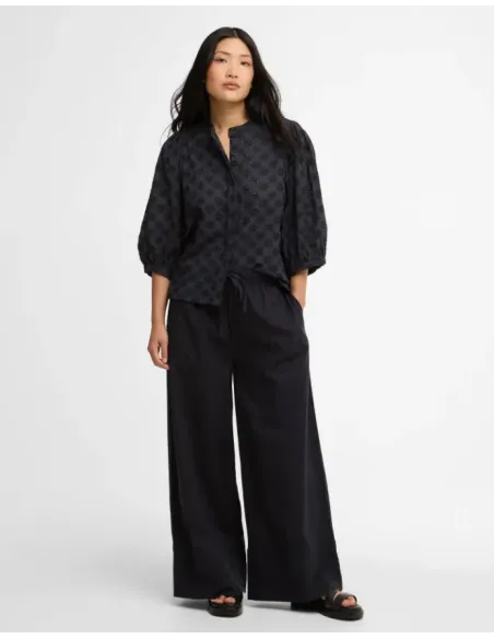 PANTALON ANCHO AZUL MARINO JOSIE BARBOUR