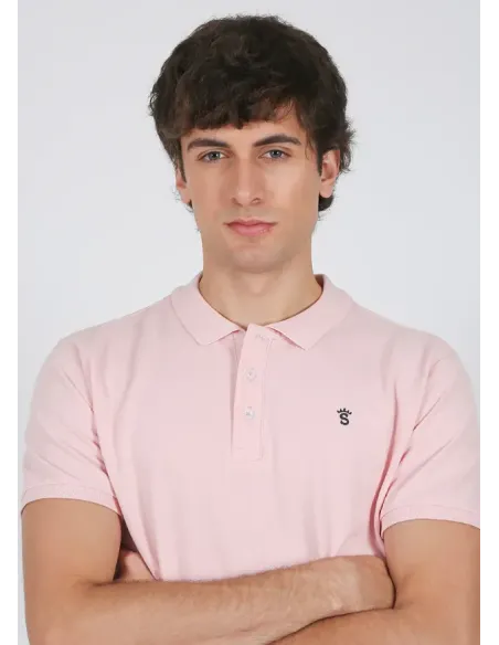 POLO ROSA SOLERA HOMBRE
