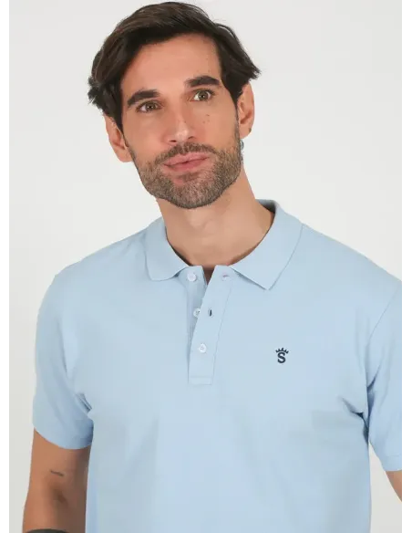 POLO CELESTE SOLERA HOMBRE