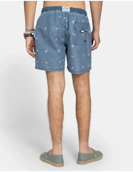 BAÑADOR LOGOS AZUL HARPER&NEYER