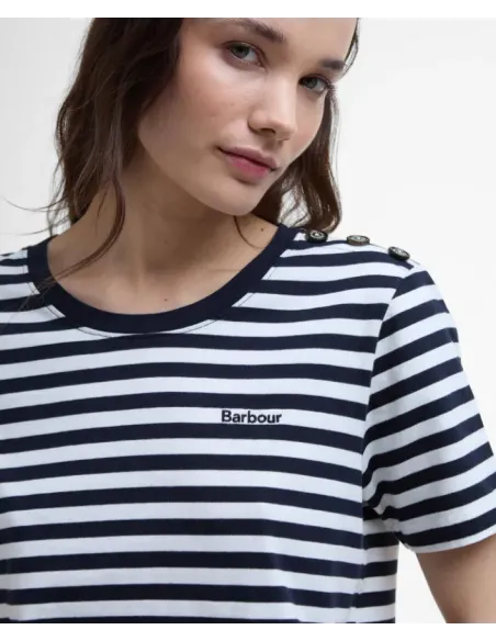 CAMISETA FERRYSIDE MARINERA BARBOUR MUJEER