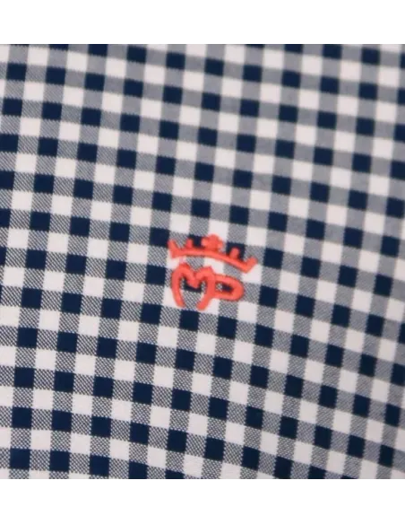 CAMISA CUADROS VICHY MARINO MONTEPICAZA