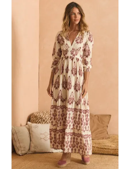 VESTIDO LARGO MALENA POLIN ET MOI