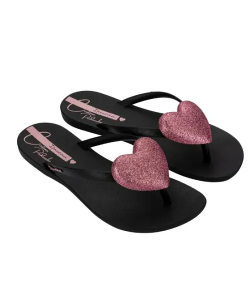 CHANCLA DEDO CORAZON FUCSIA CRISTINA PEDROCHE