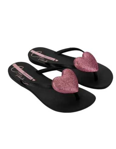 CHANCLA DEDO CORAZON FUCSIA CRISTINA PEDROCHE