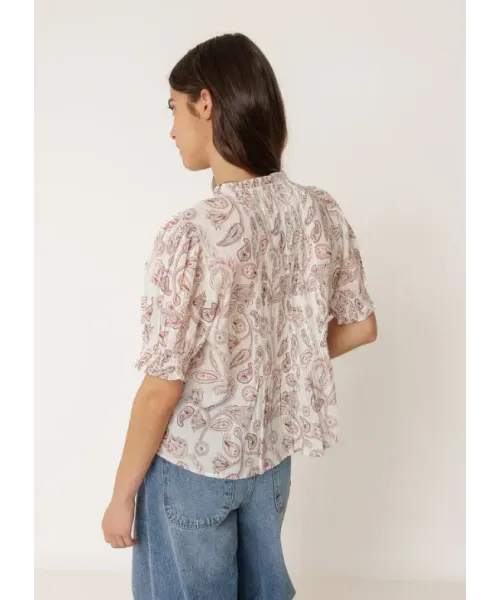 CAMISA MICRO VOLANTES ROSA INDI&COLD 2