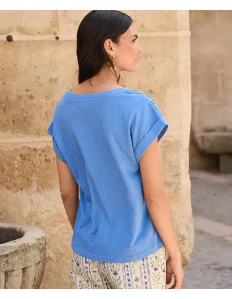 CAMISETA AZULONA HILIA POLIN ET MOI