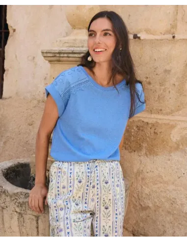 CAMISETA AZULONA HILIA POLIN ET MOI