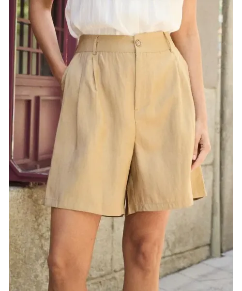 BERMUDA TAUPE POLIN ET MOI