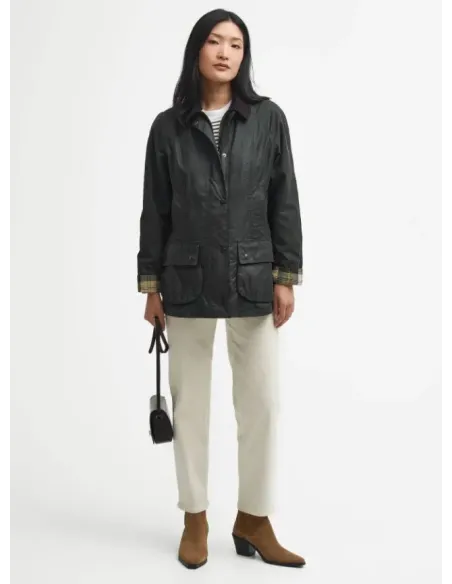CHAQUETA ENCERADA BEADNELL BARBOUR MUJER