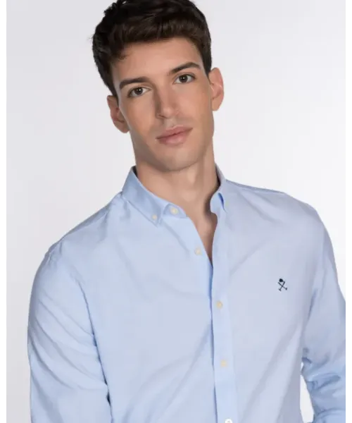CAMISA OXFORD CELESTE ICON HARPER&NEYER 2