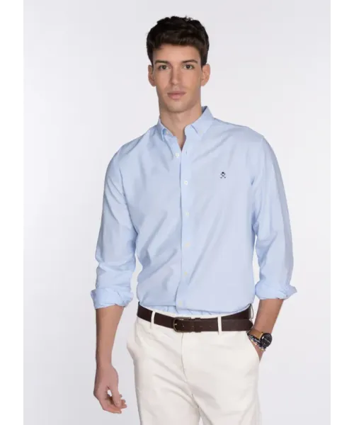 CAMISA OXFORD CELESTE ICON HARPER&NEYER