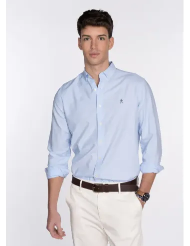 CAMISA OXFORD CELESTE ICON HARPER&NEYER