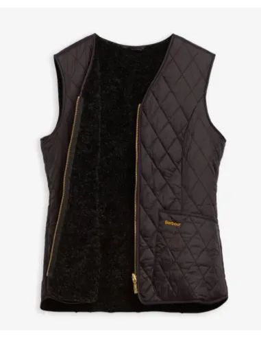 CHALECO REVERSIBLE NEGRO MARKENFIELD BARBOUR MUJER