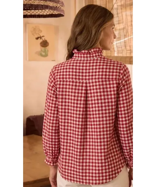 CAMISA VICHY CEREZA POLIN ET MOI 2
