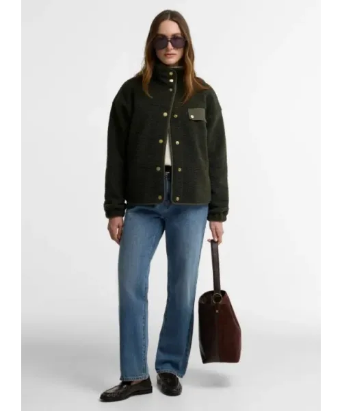 CHAQUETA POLAR MABEL VERDE BARBOUR MUJER