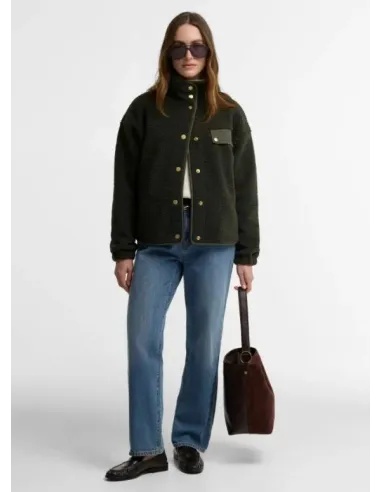 CHAQUETA POLAR MABEL VERDE BARBOUR MUJER