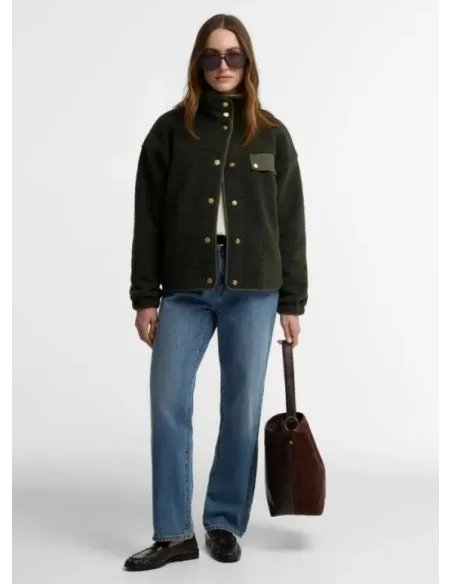 CHAQUETA POLAR MABEL VERDE BARBOUR MUJER