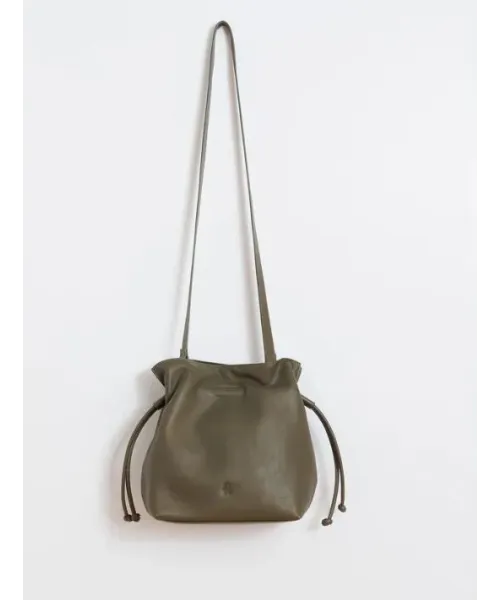 BOLSO PIEL VERDE INDI&COLD
