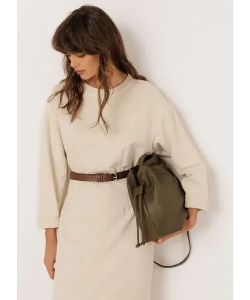 BOLSO PIEL VERDE INDI&COLD 2