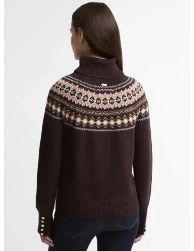 JERSEY GRECAS BURDEOS BARBOUR