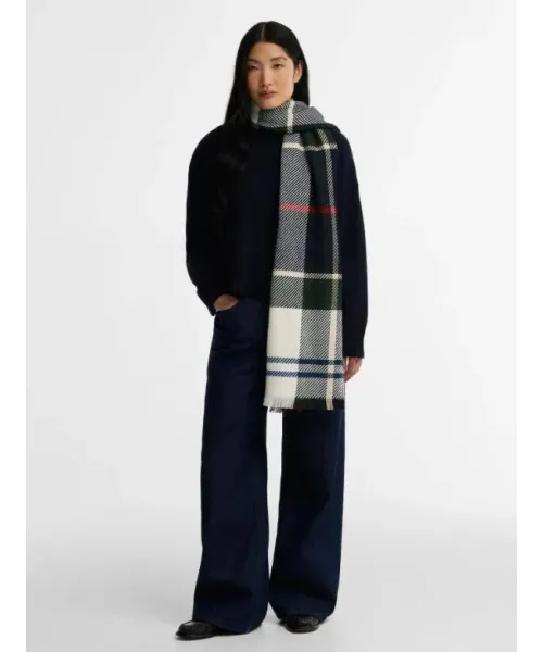 PAÑOLETA BLAIR TARTAN AZUL BARBOUR 2