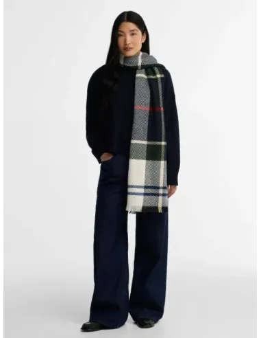 PAÑOLETA BLAIR TARTAN AZUL BARBOUR
