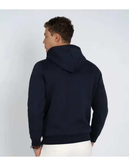 SUDADERA CAPUCHA AZUL HARPER&NEYER