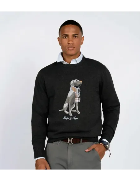JERSEY GRIS PERRO HARPER&NEYER