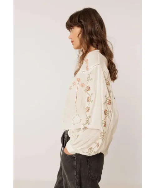 CAMISA CRUDA BORDADA INDI&COLD 2
