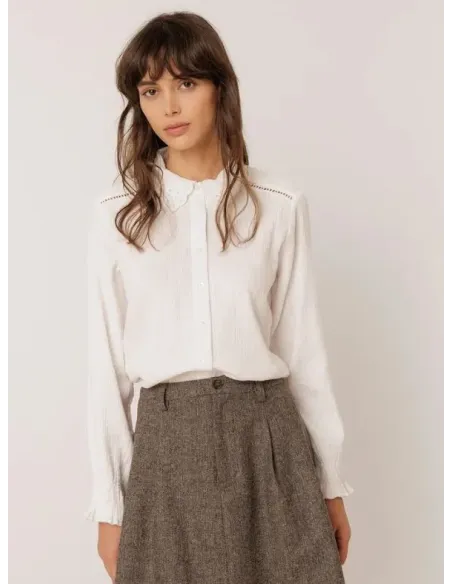 CAMISA ROMANTICA CUELLOS INDI&COLD