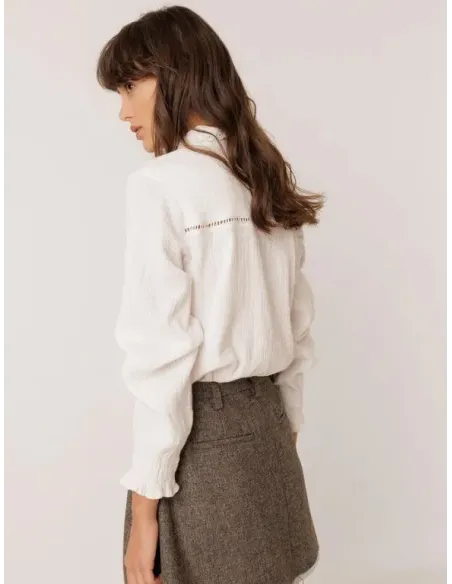 CAMISA ROMANTICA CUELLOS INDI&COLD