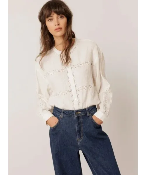 CAMISA BLANCA COMBINADA INDI&COLD 2