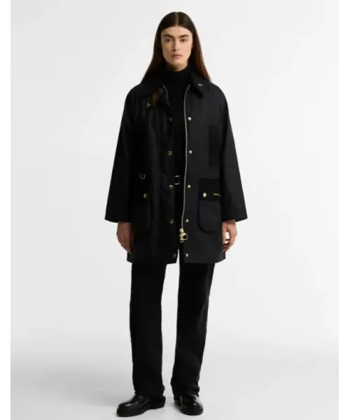 CHAQUETA ENCERADA MODERN BEAUFORT NEGRA BARBOUR