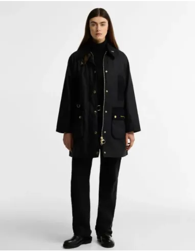 CHAQUETA ENCERADA MODERN BEAUFORT NEGRA BARBOUR