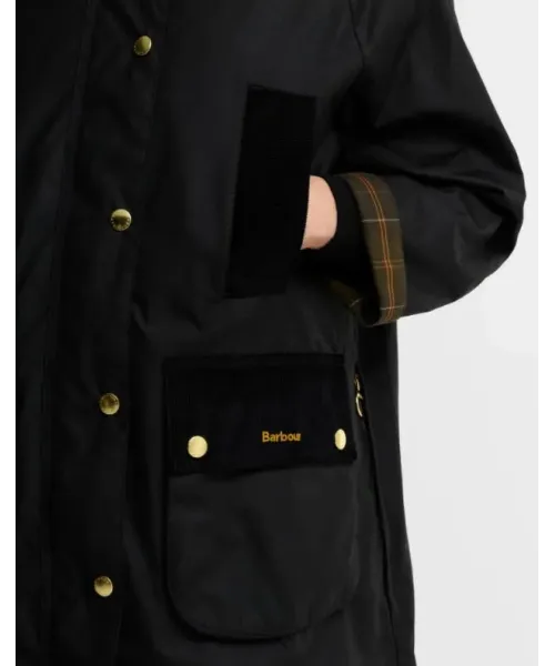 CHAQUETA ENCERADA MODERN BEAUFORT NEGRA BARBOUR 2