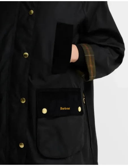 CHAQUETA ENCERADA MODERN BEAUFORT NEGRA BARBOUR