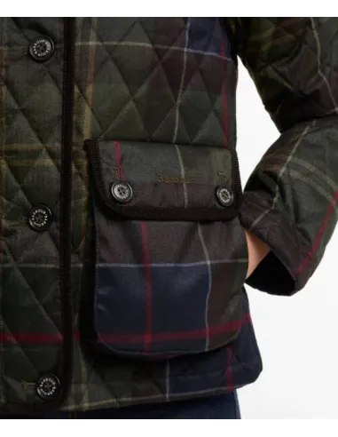 CHAQUETA ACOLCHADA LOUDON TARTAN BARBOUR